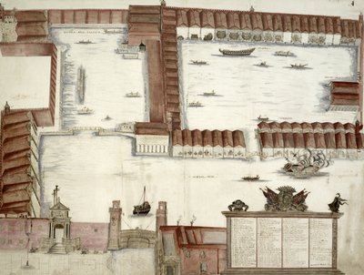 Plano del Arsenal, Venecia de Antonio Natale
